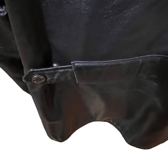 Vintage M. Julian Wilsons Black Leather Jacket Men Sz Large Thinsulate Lined - Picture 4 of 10
